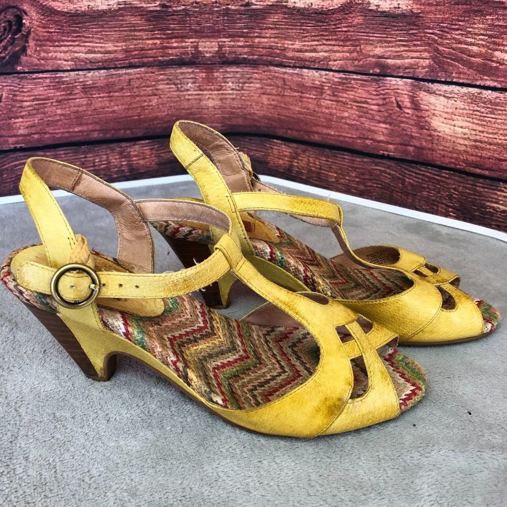 Miz Mooz Heeled Waltz T-Strap Sandal